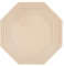 BENECREAT 7 Uds Herramientas de Alfarería Octágono, Juego de Rieles de Figura Geométrica Octágono de Madera para Corte E Impresión de Cerámica DIY, Modelado En Blanco, Formación, 31.4x31.4 cm