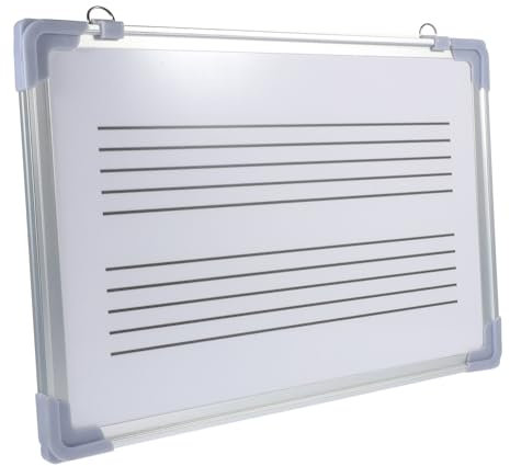 STOBOK Whiteboard Für Musikpersonal Abwischbare Tafel Lehrtafel Für Musik Schreibboard Für Noten Symboltafel Für Musikunterricht