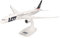 herpa Snap-Fit Modellflugzeug Lot Polish Airlines Boeing 787-9 Dreamliner, Miniatur im Maßstab 1:200, Sammlerstück, Modell mit Standfuß, Kunststoff, Weiß