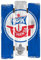 FC Hansa Rostock F.C. Hansa Rostock Wandbild Hansa-Kogge mit Flaschenöffner Wandflaschenöffner FCH