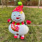 Nine san 2 Stücke Walking Weihnachten Snowman Folienballons Airwalker Schneemann Christmas Luftballons Airwalk Weihnachtsnowman Weihnachts Party Deko