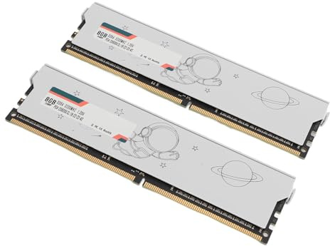 Memoria para Computadora de Escritorio DDR4, Módulo de Memoria RAM XMP DDR4 para y Memoria para Juegos de Computadora de Escritorio (DDR4 3200MHz 16GB (2x8GB))