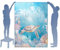 Mikrofaser Strandtuch XXL 200x145cm, Strandhandtuch Groß Sandfrei Handtuch, Leicht Badetuch Schildkröten Stranddecke Damen strandhandtuch