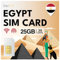 travSIM Ägypten SIM Karte | 25GB Mobile Daten | Hotspot verfügbar | Plan auf SIM Karte für Ägypten ist 30 Tage lang gültig