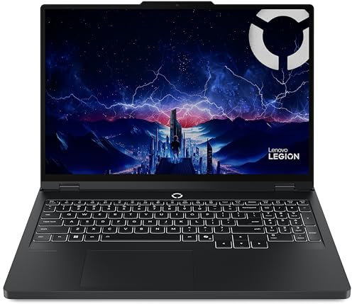 Lenovo Legion Pro 5 16IAX10H - Ordinateur Portable 16'' OLED WQXGA 165Hz Copilot+ (Intel Ultra 7 255HX, RAM 32Go, SSD 1To, NVIDIA RTX 5070 8GB, Windows 11) Clavier rétroéclairé en Blanc AZERTY - Noir