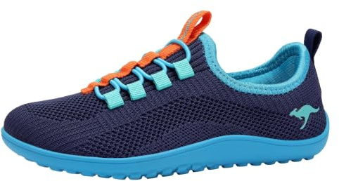 KangaROOS K-BFK Bole Barfußschuh, k Blue/Flame, 34 EU