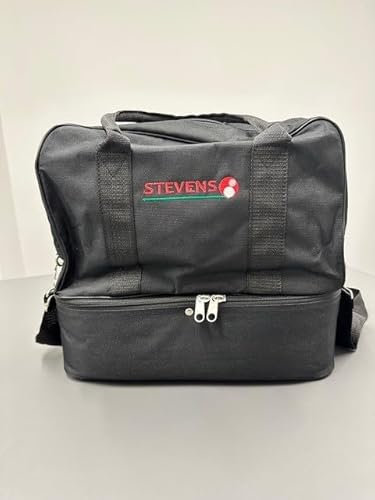 Stevens Bowls Macro 2 Bowl & Jack Bag Black