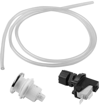 Enwye Kit De Botón De Aire Neumático para Interruptor De Baño, Triturador De Basura, Kit De Interruptor De Aire para Triturador De Basura.