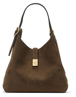kate spade new york Deco Umhängetasche aus genarbtem Leder, Burnt Sage Multi, Einheitsgröße, Deco Umhängetasche aus genarbtem Leder