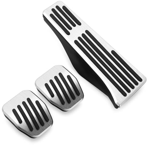 Ersatzteil-Kit Rutschfeste Auto-Fußpedal-Bremsgaspedalkappen Gasbremsenabdeckung Für BMW 3er 5er E30 E32 E34 E36 E38 E39 E46 E87 E90 E91 X5 X3 Z3(Style3(MT))