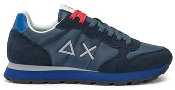 SUN68 Tom Solid Z36101 Baskets décontractées Pour Homme, Bleu Marine Avio foncé, 45 EU