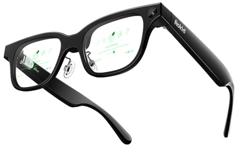 Rokid Glasses (with Display), AI & AR Smart Glasses, First AI Glasses with ChatGPT & Gemini Support, Ultra-light 49g, Real-time Translation & Navigation, Meeting Notes