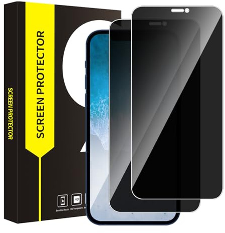 Bodyguard 2 Stück Schutzfolie für Panzerglas für iPhone 12/12 Pro Folie