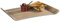 APS 84599 Tablett „Frida, Servicehelfer, beige-schwarzes Tablett aus Melamin, 26 x 35,5 cm, 3 cm Höhe