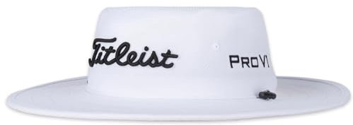 Titleist Tour Aussie Hat White/Black