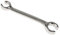 SENRISE Flare Nut Spanner 1PCS Double End Open Ring Spanner Brake Pipe Spanner Metric for Home and Auto Repairing (8x10mm)