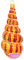 PPH 'IMP' Christbaumschmuck Figuren Meerestiere Muschel Meeresschnecke 10cm