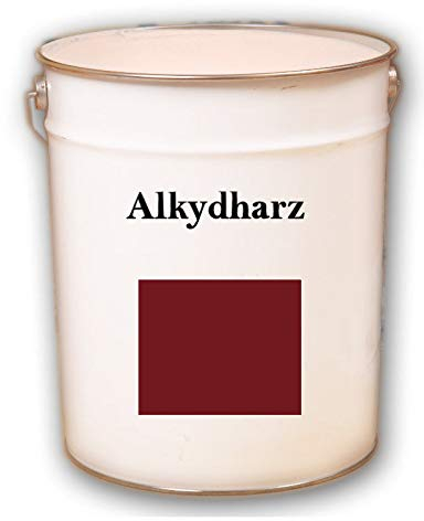 10kg schwedenrot rot Alkydharz seidenmatt Alkyd Kunstharzfarbe Holzfarbe Holzschutz Wetterschutz Terrasse Terrassenfarbe