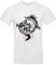 Smilo & Bron Herren T-Shirt mit Motiv Jahr des Drachen Bedruckt Weiß White XL