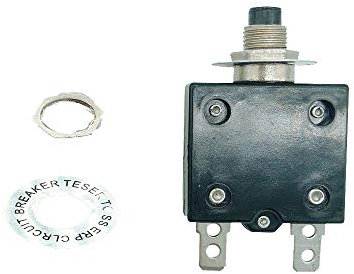 Interruttori termici AC 125/250V Pulsante Reset Manuale Protezione da sovraccarico Interruttore 5A