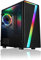 Fast Gaming PC Computer Bundle Intel Core i5 16GB RAM 1TB HDD 256GB SSD Win10 GT710 WiFi Seven MATX RGB PC Gaming Case