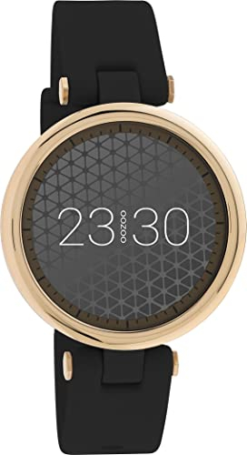 Oozoo Q4 Smartwatch Unisex Fitnessuhr 39mm mit 16mm Silikonarmband für Damen und Herren | Fitness Armbanduhr mit Schrittzähler | Fitnesstracker Sportuhr für iOS & Android