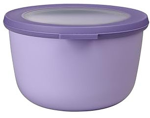 Mepal - Bol Multifonction Cirqula Rond - Boîte Conservation Alimentaire avec Couvercle - Convient comme Boîte de Hermétique pour le Réfrigérateur, Micro-ondes & Congélateur - 1000 ml - Vivid lilac