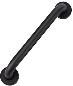 supregear Badezimmer Haltegriff, 30 cm Rutschfester 201 Edelstahl Sicherheits Haltegriff Öl eingeriebener Schwarzer Handlauf für Badewanne Küche Schlafzimmer Dusche, Verdeckte Schraube Wandmontage