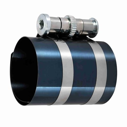 Tbes Herramienta Compresor de Aros de Pistón de Motor, Instalador de 53-125mm/175mm, Tipo Carraca de 3 a 6 Pulgadas