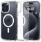 CYRILL von Spigen Ultra Sheer Mag Hülle Kompatibel mit iPhone 15 Pro (2023) - Crystal Clear Mag