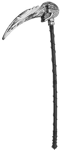 jojofuny Hoz De Halloween Accesorio De Hoz Realista Guadaña De Halloween Juguete De Halloween Guadaña De La Muerte Hoz para Hoz De Simulación De Halloween Ropa El Plastico Paseo Vestir