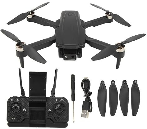 Drohnen mit 4K UHD Kameras für Erwachsene Kinder, faltbare RC Quadcopter Spielzeug mit Akku, Tragetasche, Ein-Tasten-Start/Landung, Höhenhaltung, Headless Mode, 360 Grad