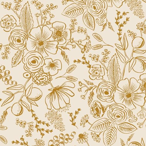 Fiula Floral Peel and Stick Wallpaper 41CMx3M Self Adhesive Wallpaper Sticky Back Vinyl Wrap Roll for Furniture Yellow Removable Waterproof Renter Friendly Contact Paper Living Room Bedroom Orange