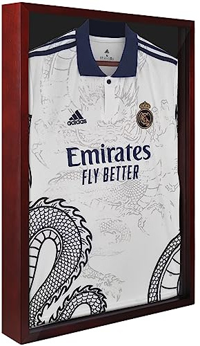 1DOT2 Shadow Box Rahmen Jersey Rahmenkoffer 20x30 Kirschrot
