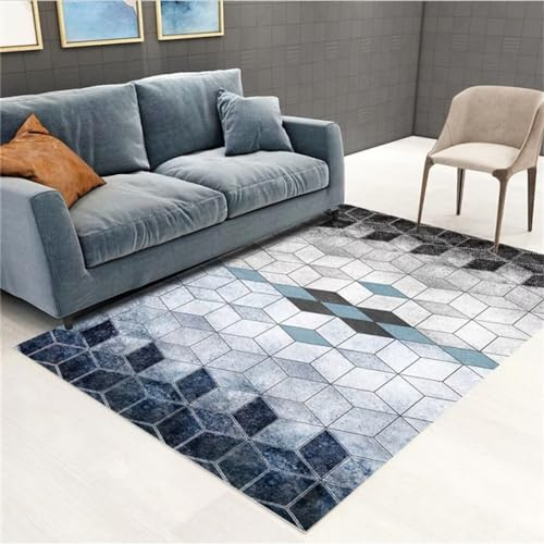 RUGMRZ Bad Matte Zubehör für den Innenbereich Teppich billig blau kinderteppiche Carpet Bad Matte Teppich rutschstopp170x240CM