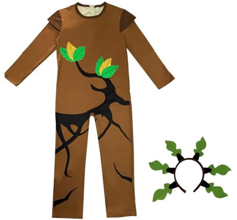 F Fityle I Costumi dell'albero dei Bambini fingono di Giocare in Costume per la Festa a Tema del Festival di Halloween, l