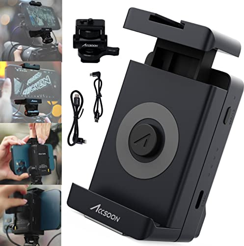 Accsoon SeeMo Video Transmitter Monitoring Adapter HDMI to USB/iOS HD Video Capture Adapter for iPad/iPhone/Cameras for Monitoring/Recording/Live Stream. (Black)