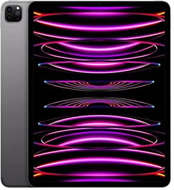 Apple 2022 iPad Pro de 12,9 Pulgadas (Wi-Fi + Cellular, 1 TB) - Gris Espacial (6.ª generación) (Reacondicionado)