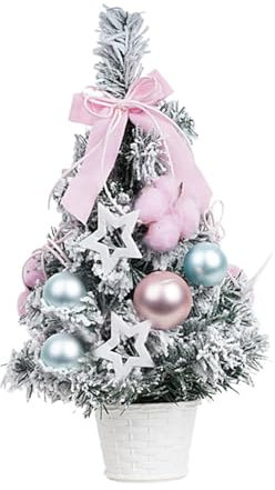 Perfeclan Ornamento per L'Albero di Natale Decorazioni Natalizie in Vaso Decorazioni da Tavolo in PVC novità Artigianali Regalo di Natale per Case Salotti di, 26x18x15 cm