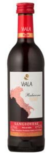 VIALA Sangiovese Rotwein trocken 12.5% vol., 12er Pack (12 x 0.25 l)