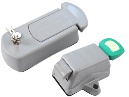 perfk Cold Storage Door Lock Handle Cold Room Door Lock HS-4000 Multipurpose Appliance Accessories Reliable Security Door Handle