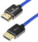 Alvin's Cables 8K 2.1 HDMI to HDMI Cable 8K@60Hz 4K@120Hz High-Speed for Atomos Ninja,for Sony FS5 FS7 FX9,BMPCC,for Canon C300 C500,Braided Coiled Cable Blue