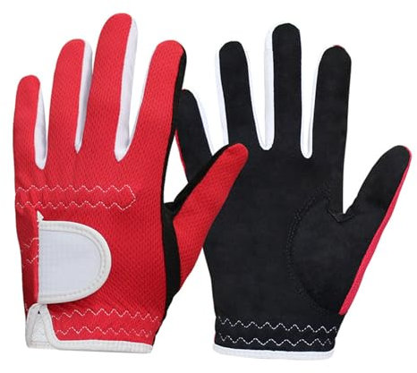 SLXLYH Guantes de golf para niños, cómodos, transpirables, para entrenamiento de niños y niñas