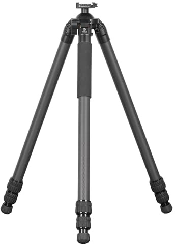 FANAUE HT-3630-65 Carbon Fiber Tripod with 65mm Ball Head – 360° Rotation, ARCA-Swiss Quick Release – 30KG Load, Lightweight & Heavy Duty,Photography, Hunting & Outdoor Activities