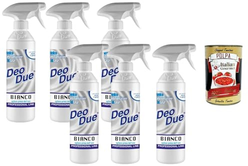 Italian Gourmet Deo Italian Gourmet Profumatore Bifase Textilparfüm | Fragranza per bucato e tessuti, neutralizza odori; Duftauffrischer für, Gesamtnettogewicht 3 L + Kostenlos Polpa 400g