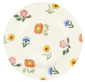 Emma Bridgewater Poppies & Pinks Small Side Plate, 6.5 Inch