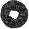styleBREAKER Loop Schal im maritimen Anker Seil Print Look, Schlauchschal, Tuch, Unisex 01017049, Farbe:Schwarz-Rose