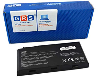 GRS Akku mit 6600mAh kompatibel mit Medion Erazer X6813, X6811 Serie, MSI GX780R, GX660, GT680, GT660 Serie, ersetzt: BTY-M6D