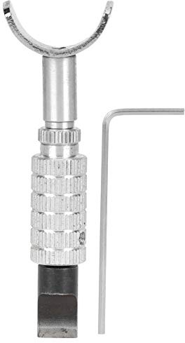 Atyhao Drehmesser aus Leder, drehbares Messer mit Kugellager, verstellbar, aus Wolframstahl, Schnitzwerkzeug, drehbar, Basteln [Drehmesser] Zubehör für Lederwaren