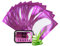 250 Paare Augenpads für Wimpernverlängerung Wimpern Pads Augenpads Wimpern Augen Patches Wimpernverlängerung Pad Zubehör Under Eye Pads for Eyelash Extensions Gut Bleiben-Lunamoon (Purple250)